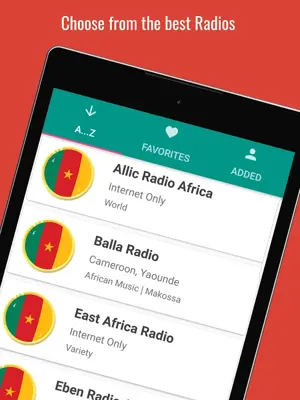 Cameroon Radio Stations android App screenshot 13