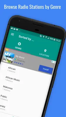 Cameroon Radio Stations android App screenshot 17