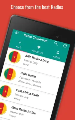 Cameroon Radio Stations android App screenshot 6